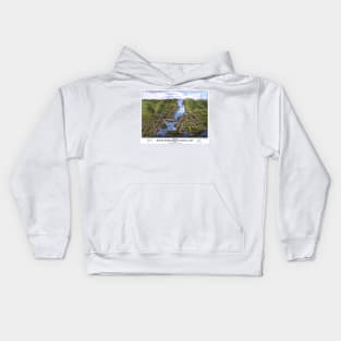 MYSTIC RIVER CONNECTICUT city Kids Hoodie